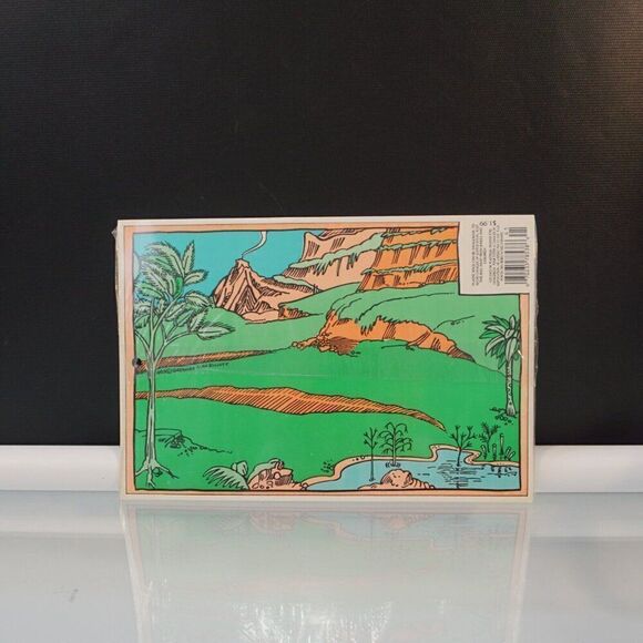 Dinosaur Park Okee Dokee Stickers Party Favors Activity Board Reusable - Picture 4 of 4